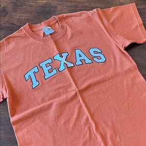 University of Texas t-shirt with “TEXAS” logo, medium.